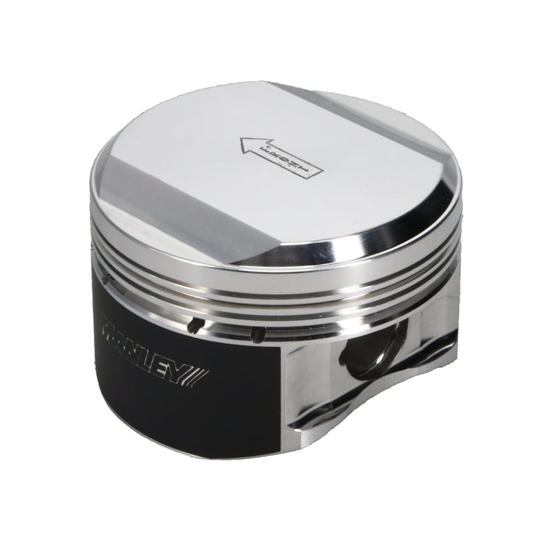 Manley Nissan RB26DETT 86.75mm Bore 9.0 CR +17cc Dome Extreme Duty Piston Set w/ Rings - 643107CE-6