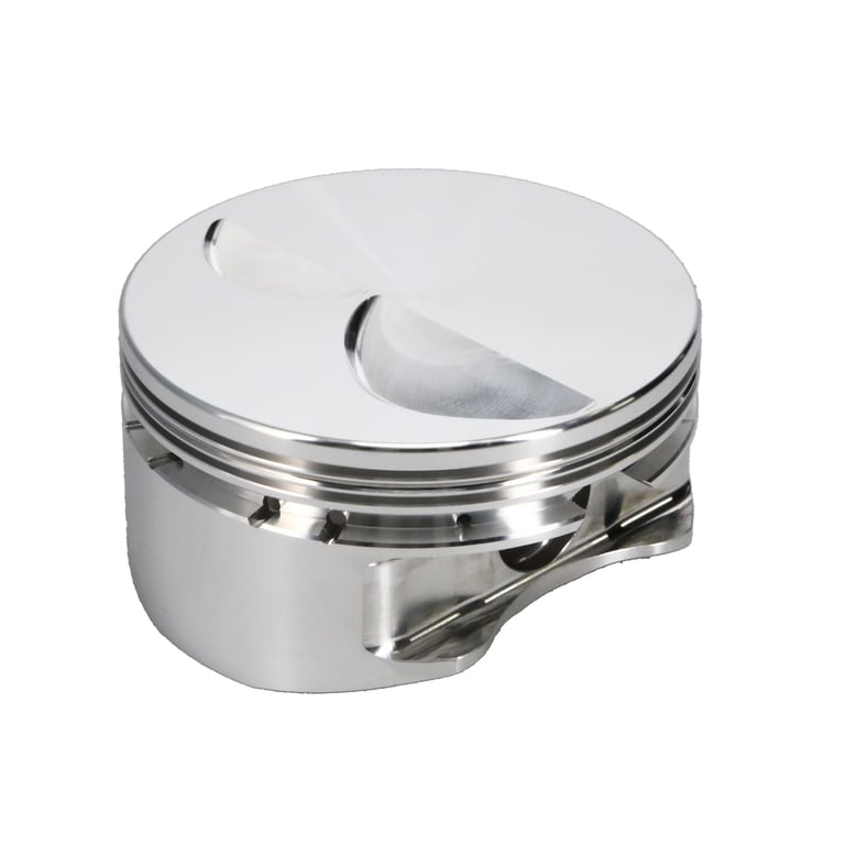 Manley Chevrolet Small Block 4.040in Bore 1.280in CH -4.0cc Dome Platinum Series Pistons - 591740-8