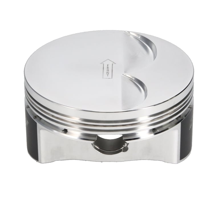 Manley Chevrolet LS Piston Set - 4.070in Bore 1.115in CH, -4.00 CC - 592670CE-8