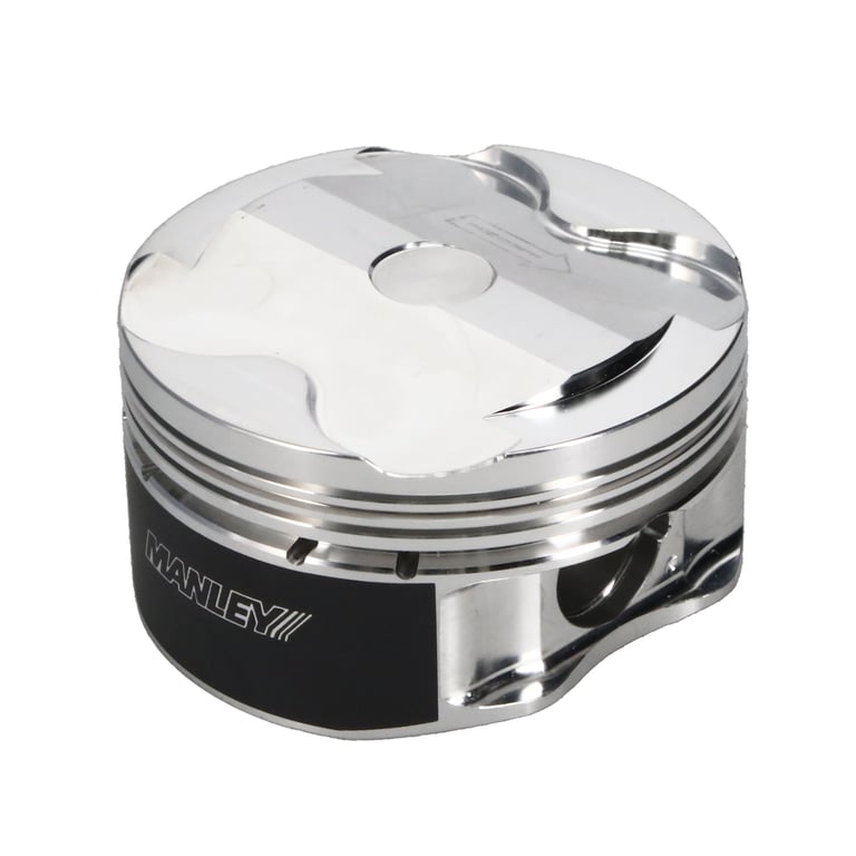 Manley 2018+ Ford Coyote 5.0L 6.75cc Dish 3.672in Bore 12:1 CR 22mm Pin Platinum Ext Duty Pistons - 595910CE-8