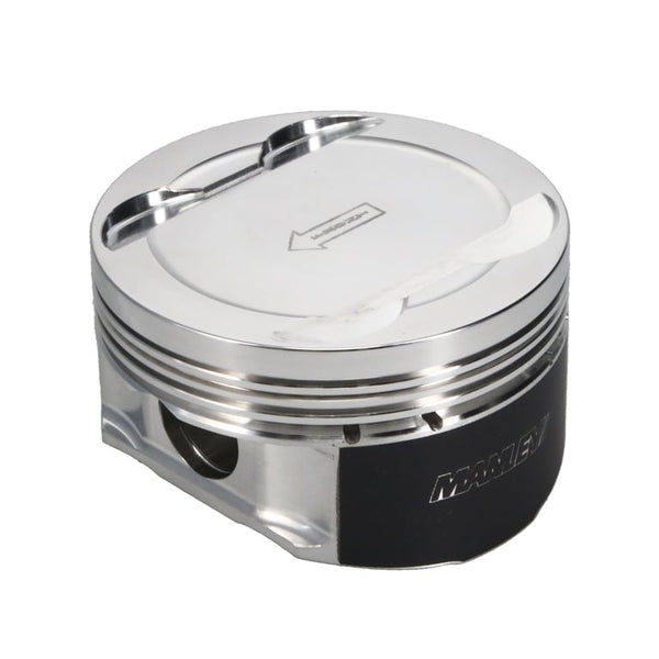 Manley Ford 3.7L Cyclone V6 3.76in Bore 9.5:1 Comp Ratio -5.0cc Dish Platinum Piston - Single - 599500C-1