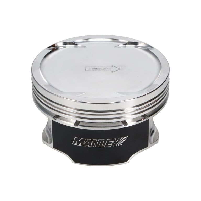 Manley 03-07 Nissan 350Z/Maxima/Altima 81.4mm Stroker 95.5mm Std Bore 8.5:1 Dish Piston Set w/ Rings - 623000C-6