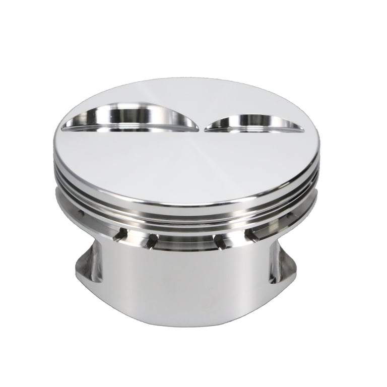 Manley Chevrolet Small Block 4.040in Bore 1.280in CH -4.0cc Dome Platinum Series Pistons - 591740-8
