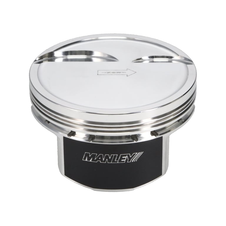 Manley Small Block Chevy LS Series 4.065in Bore - 1.065in CD - -10 cc Dish Platinum Series Pistons - 596565C-8