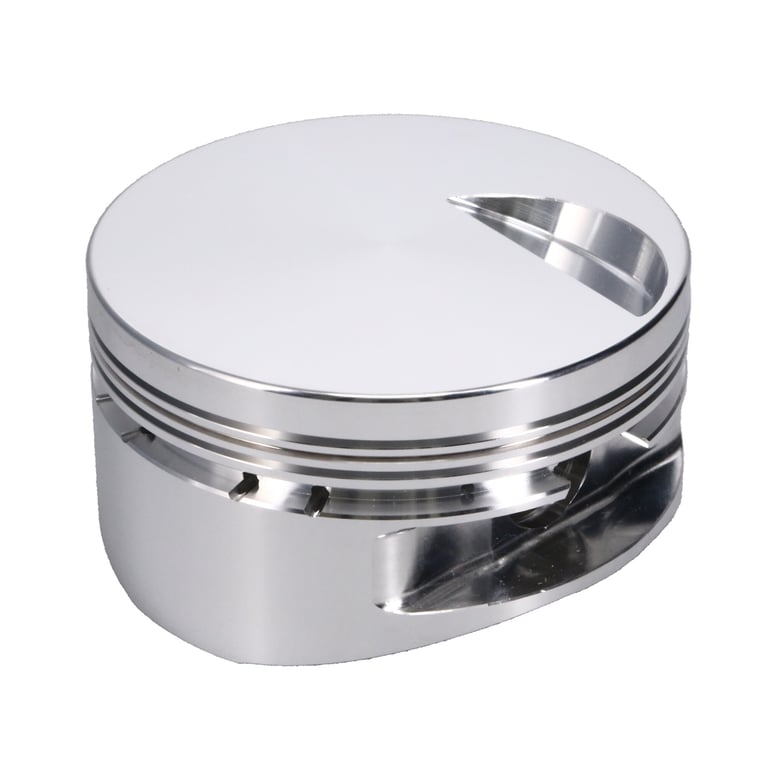 Manley Chevrolet Big Block Piston Set - 4.530in Bore 1.645in CH, -3.00 CC - 696030-8
