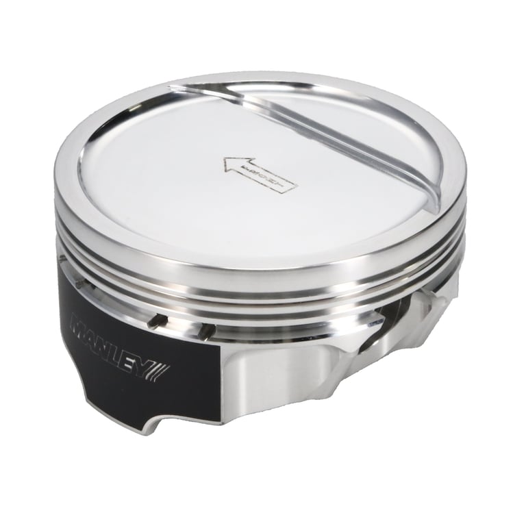 Manley Chevrolet LS Piston Set - 4.135in Bore 1.115in CH, -18.00 CC - 566310C-8