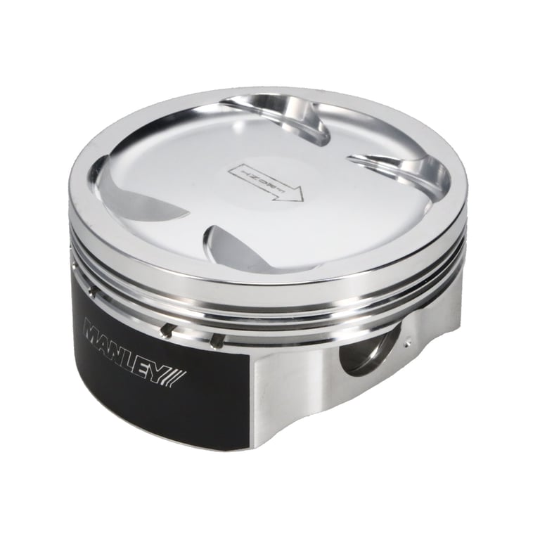 Manley 04+ Subaru WRX STi (EJ257) 83mm Stroker 100mm +0.5mm Bore 9.8:1 Dish Piston Set with Rings - 622105C-4