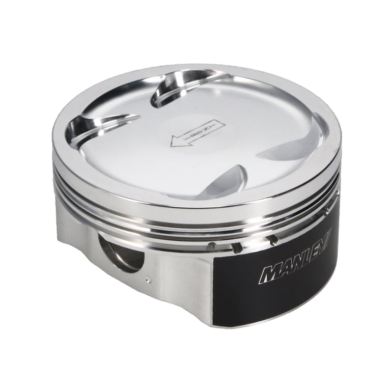 Manley 04+ Subaru WRX STi (EJ257) 83mm Stroker 99.5mm STD Bore 9.8:1 Dish Piston Set with Rings - 622100C-4