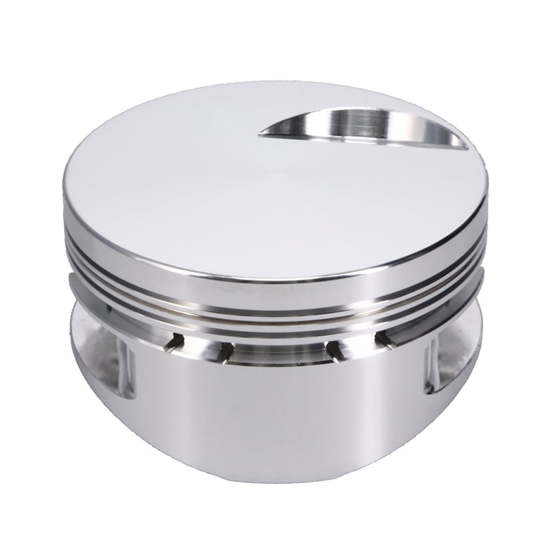 Manley Chevrolet Big Block Piston Set - 4.600in Bore 1.520in CH, -3.00 CC - 696280-8