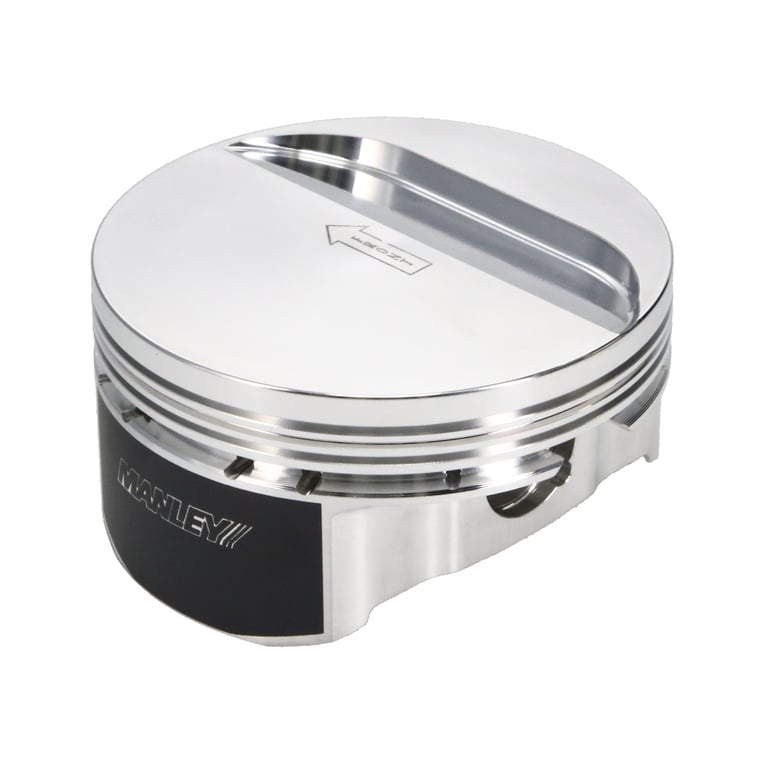 Manley Chevrolet LS Piston Set - 4.130in Bore 1.115in CH, -5.00 CC - 592305C-8