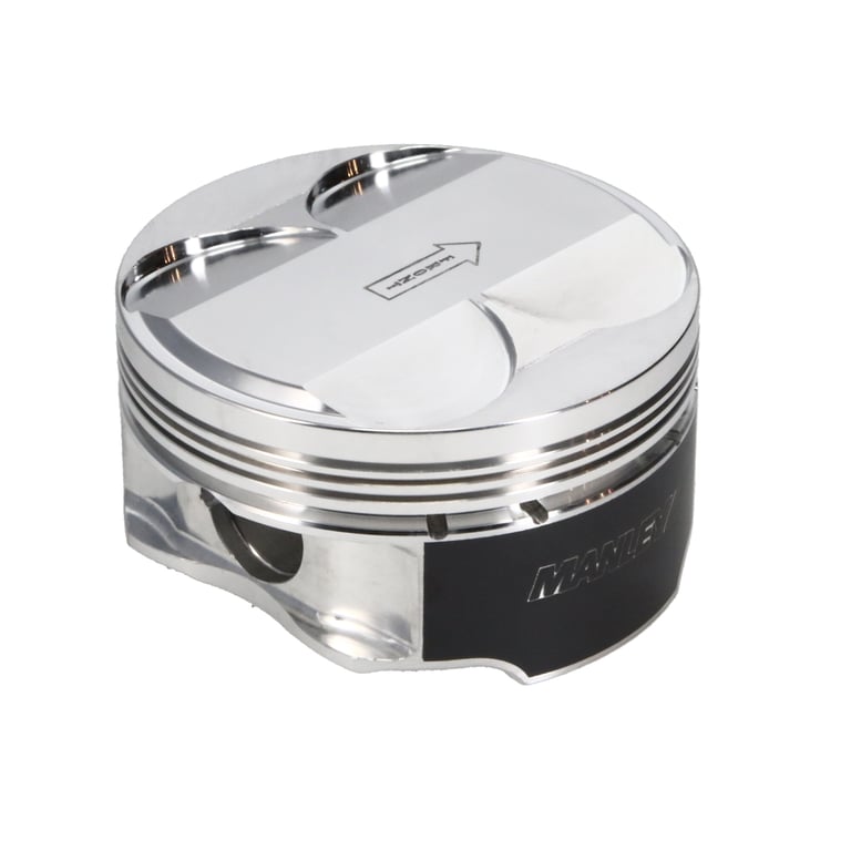 Manley 03-07 Nissan 350Z/ Maxima 81.4mm Stroker 96.5mm +1.0 Bore 11.0:1 Dome Piston Set w/Rings - 623110C-6