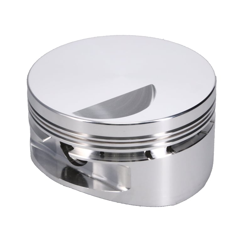 Manley Chevrolet Big Block Piston Set - 4.500in Bore 1.645in CH, -3.00 CC - 696000-8