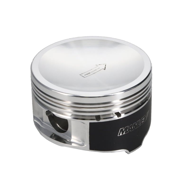 Manley Ford 4.6L Modular V8 Piston Set - 3.700in Bore 1.200in CH, -18.00 CC - 595270CE-8