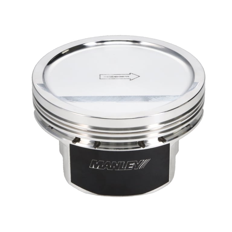 Manley Small Block Chevy LS Series 4.130in Bore 1.115in CD -18cc Dish Platinum Series Pistons - 596305C-8