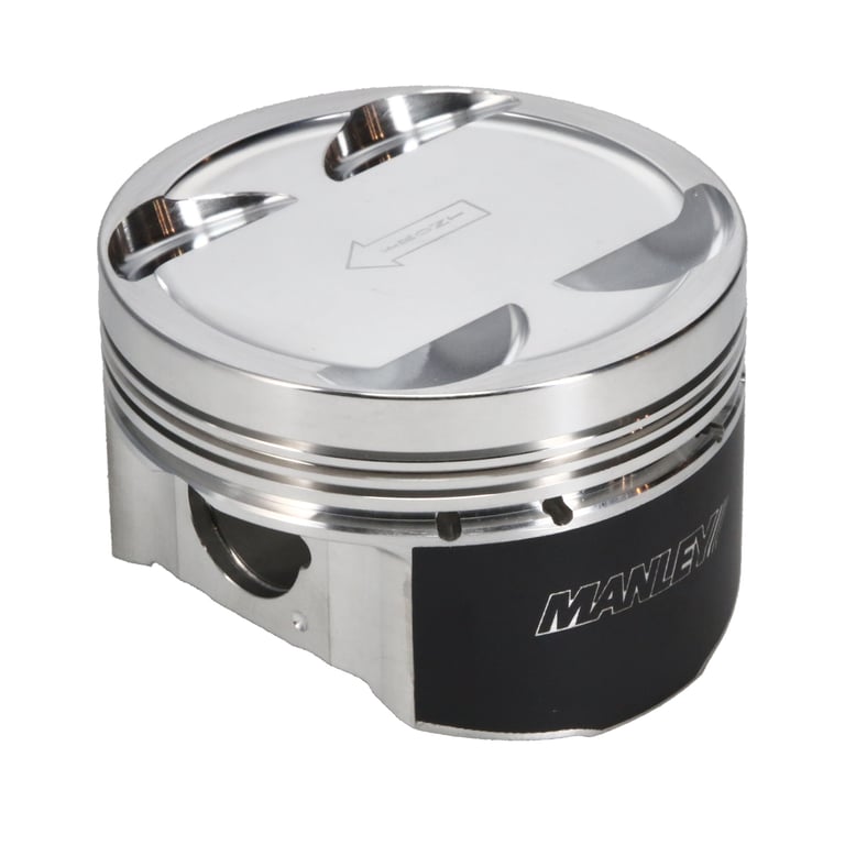 Manley Mitsubishi 4G63/4G63T 87mm Bore (+2.0mm) -8cc Dome Extreme Duty Dish Pistons w/ Rings - 606120CE-4
