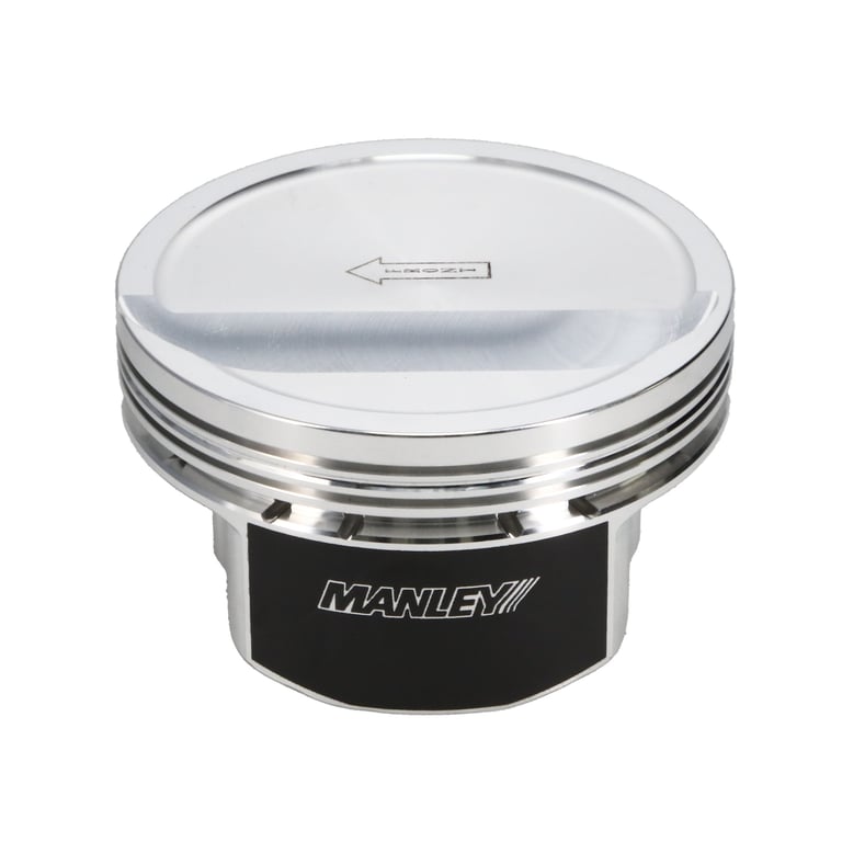 Manley Chevrolet LS Piston Set - 4.165in Bore 1.115in CH, -11.00 CC - 592440CE-8