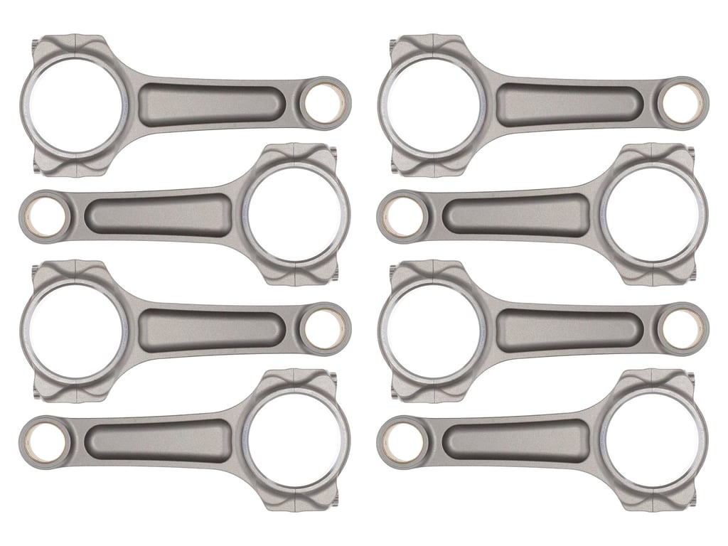 Manley Chevrolet Small Block Pro-Series I-Beam Connecting Rod Set - 6.000in Length - 14454-8