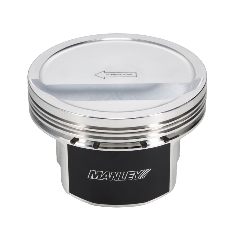 Manley Chevrolet LS Piston Set - 4.125in Bore 1.315in CH, -11.00 CC - 599000C-8