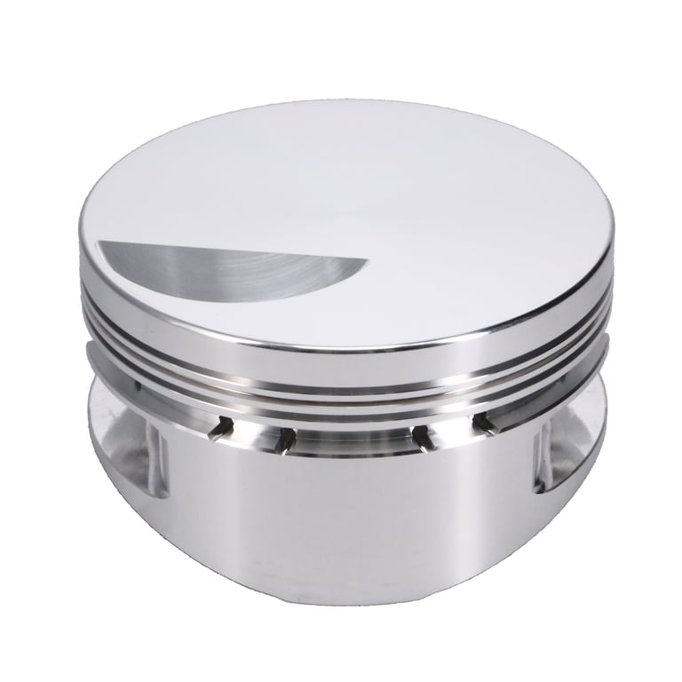 Manley Chevrolet Big Block Piston Set - 4.530in Bore 1.645in CH, -3.00 CC - 696030-8