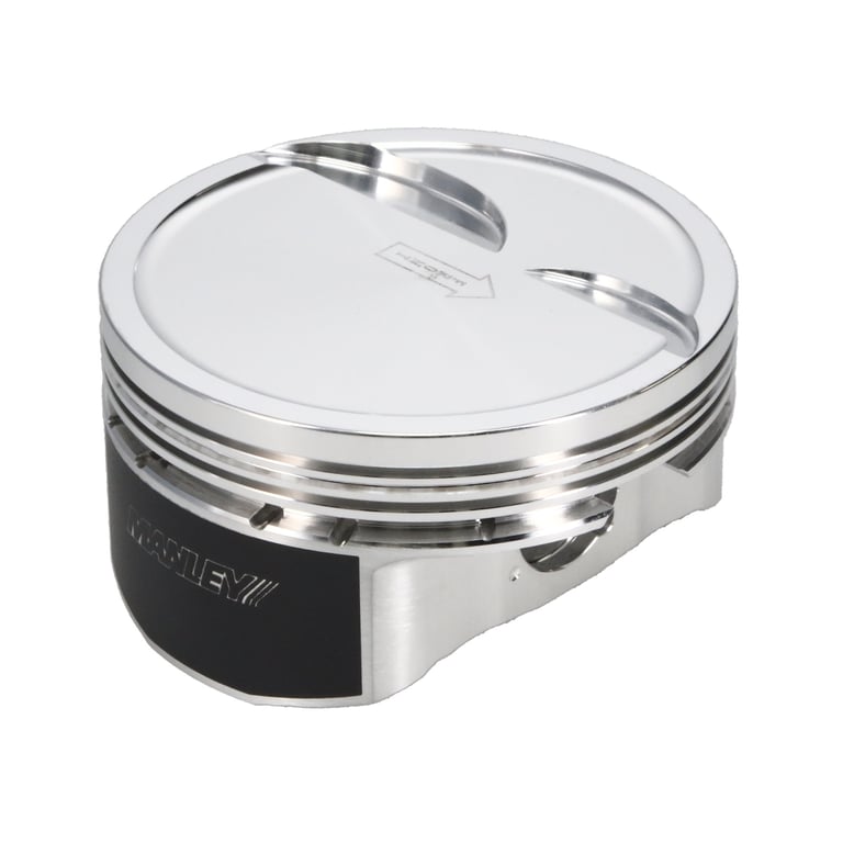 Manley Small Block Chevrolet LS Series Dish Top Piston Set - 592705C-8