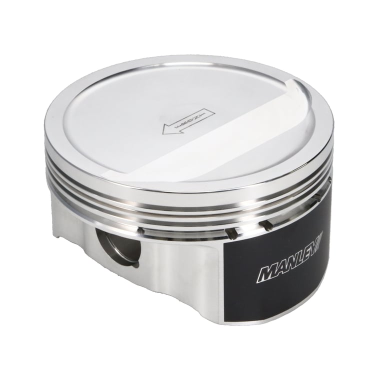 Manley Chevrolet LS Piston Set - 4.165in Bore 1.315in CH, -11.00 CC - 599040C-8