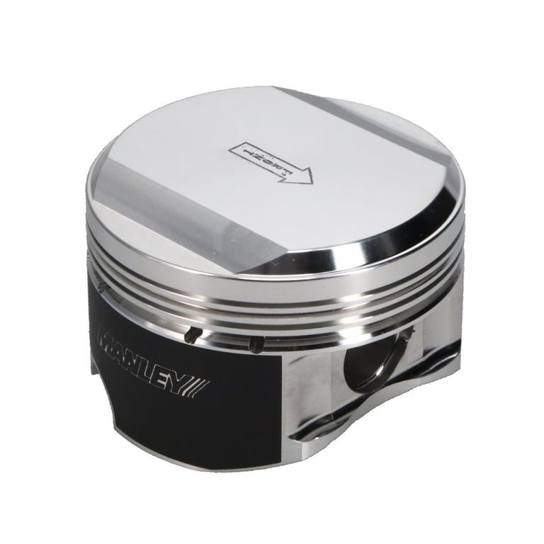 Manley Nissan Skyline 2.7L RB26DETT 87mm Bore 77.7mm Stroke 9.0:1 CR +17cc Dish - Set of 6 Pistons - 643110C-6
