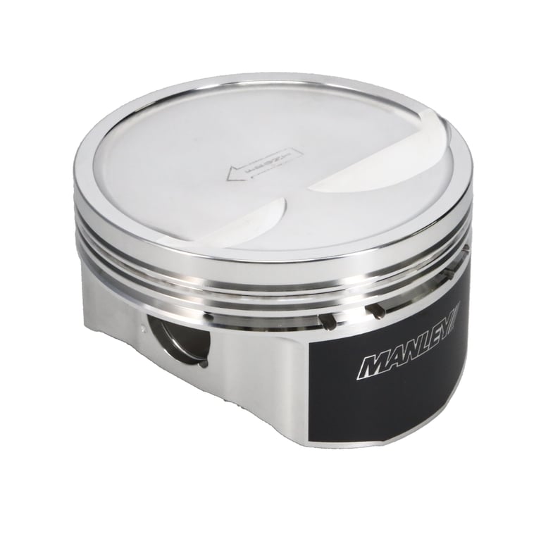 Manley Chevrolet LS Piston Set - 4.010in Bore 1.304in CH, -10.00 CC - 596110CE-8