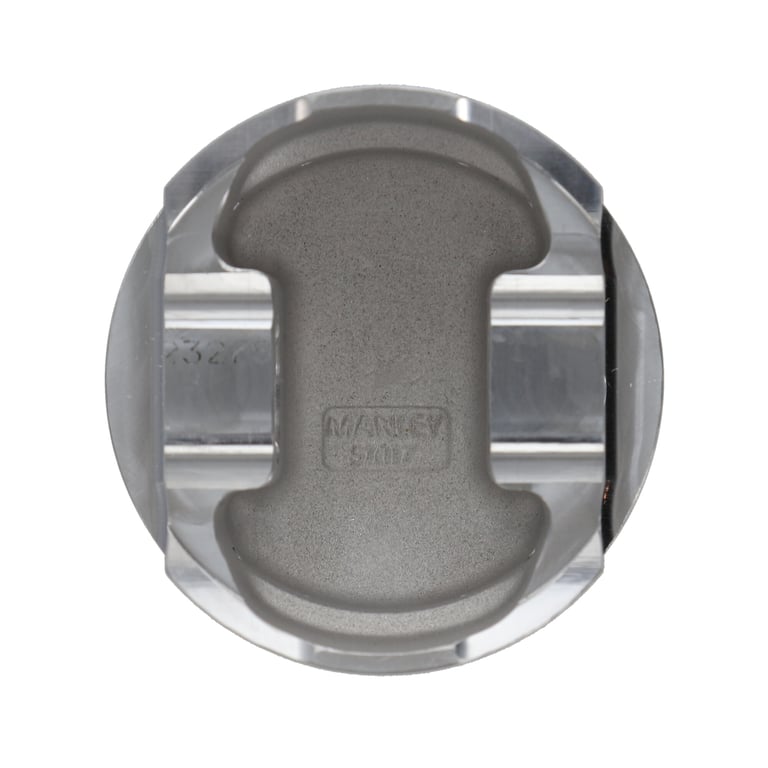 Manley Hyundai Genesis Coupe 2.0L Turbo 86.0mm +.5mm Oversized Bore 9.3:1 Dish Piston Set with Rings - 616005C-4