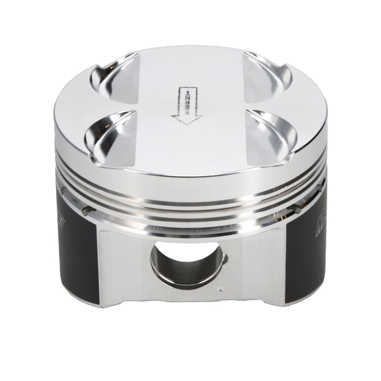 Manley 03-06 Evo 8/9 4G63T 87.0mm +2.0mm Over Bore 10.0/10.5:1 Flat Top Pistons w/ Rings - 606220C-4