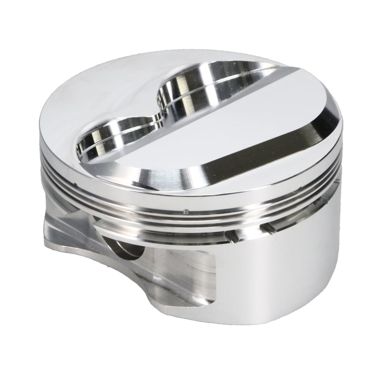 Manley Chevrolet Small Block Piston Set - 4.040in Bore 1.125in CH, 11.00 CC - 591940-8