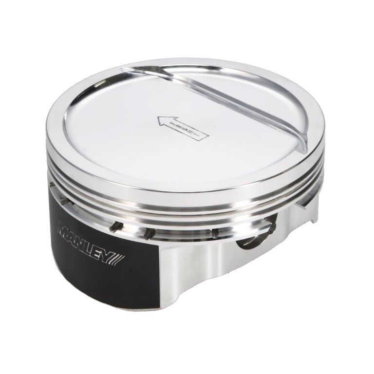 Manley Chevy LS Series 4.070in Bore 1.065in CD -20cc Dish Platinum Extreme Duty Pistons - Set of 8 - 596070CE-8