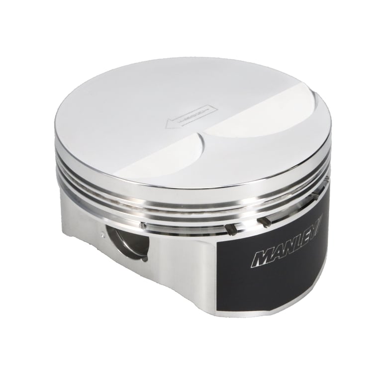 Manley Small Block Chevrolet LS Series 4.010in Bore -4cc Flat Top Piston Set - 592510C-8