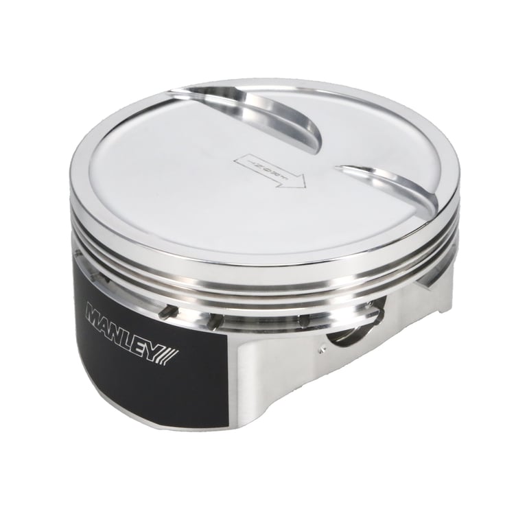 Manley Chevrolet LS Piston Set - 4.080in Bore 1.065in CH, -10.00 CC - 596580C-8