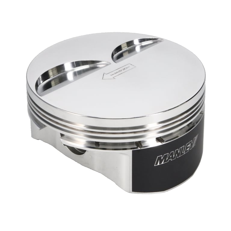 Manley Chevrolet LS Piston Set - 4.070in Bore 1.115in CH, -4.00 CC - 592670CE-8