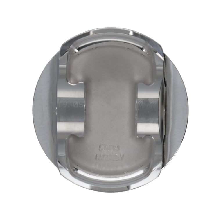 Manley Small Block Chevy LS Series 4.070in Bore - 1.304in CD - -10 cc Dish Platinum Series Pistons - 596170C-8