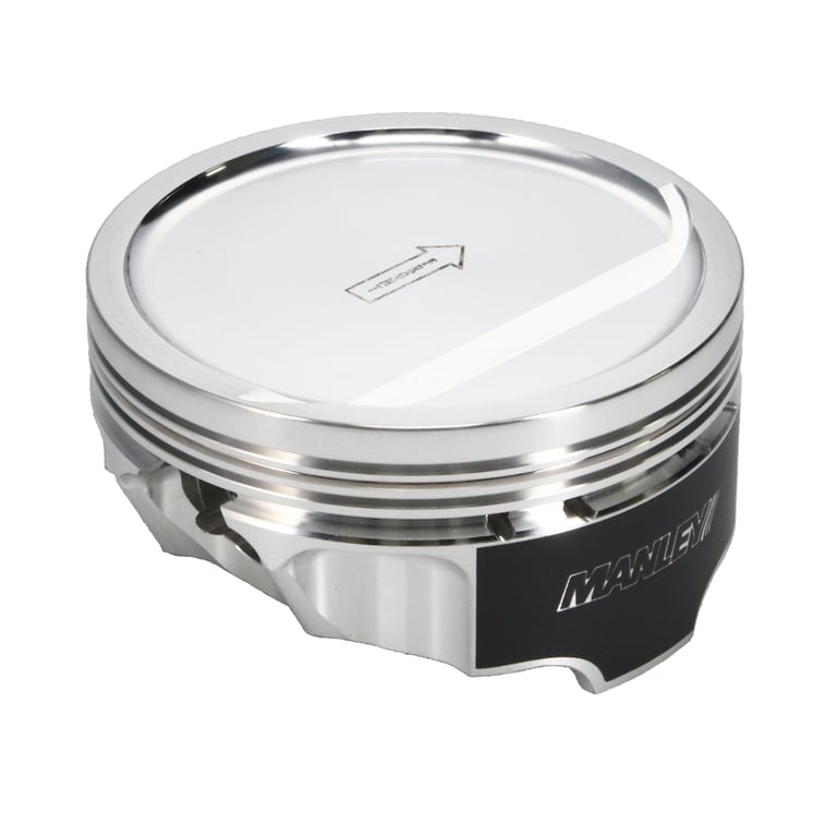 Manley Chevrolet LS Piston Set - 4.125in Bore 1.115in CH, -18.00 CC - 566300C-8