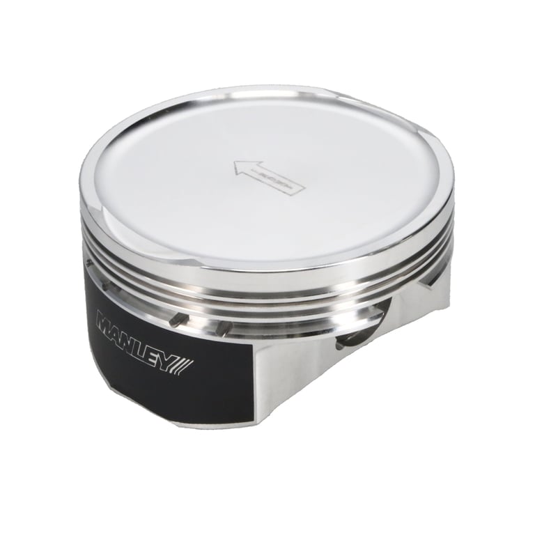 Manley Chrysler Hemi 6.1L 4.095 Inch Bore -12.5cc Dome Extreme Duty Piston Set - 599905CE-8