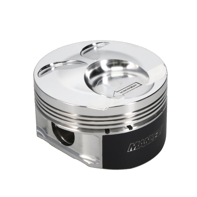Manley Ford 3.5L Ecoboost 3.642in Bore 1.239in Comp Height -5.0cc Dish Piston Set - 594900CE-6