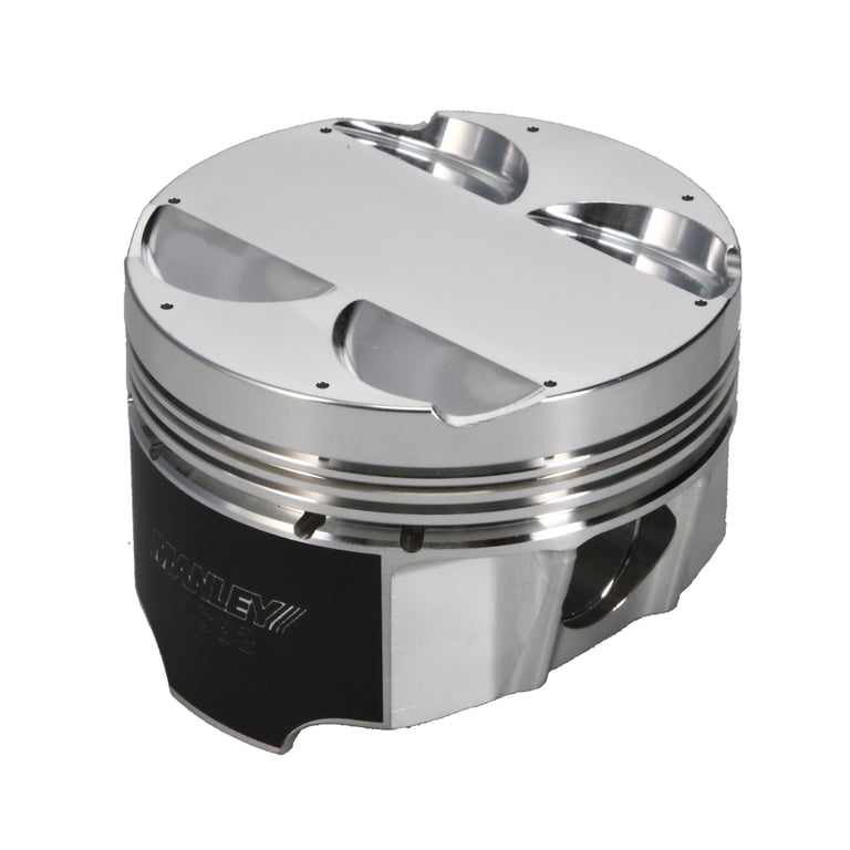 Manley 03-06 EVO VIII/IX 85mm STD Bore 8.5:1 (Extreme Duty) Dish Piston Set with Rings - 618000CE-4