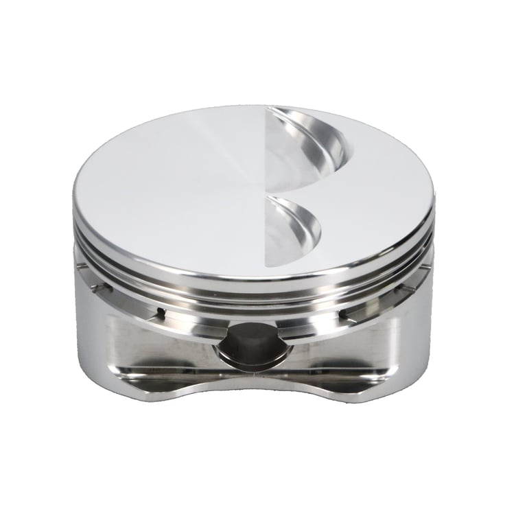 Manley Chevrolet Small Block 4.040in Bore 1.280in CH -4.0cc Dome Platinum Series Pistons - 591740-8