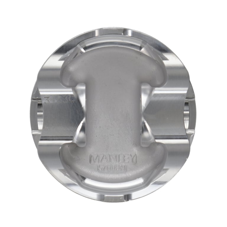 Manley Nissan (SR20DE/DET) 86.5mm +.5mm Oversized Bore 8.5:1 Dish Piston Set with Ring - 638005C-4