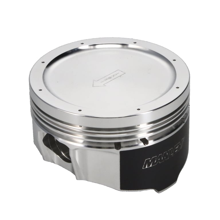 Manley 4.6L Ford Modular (2/4 Valve) 3.552in Bore 1.2in CD 11cc Turbo Tuff Dish Pistons - Set of 8 - 567100CE-8