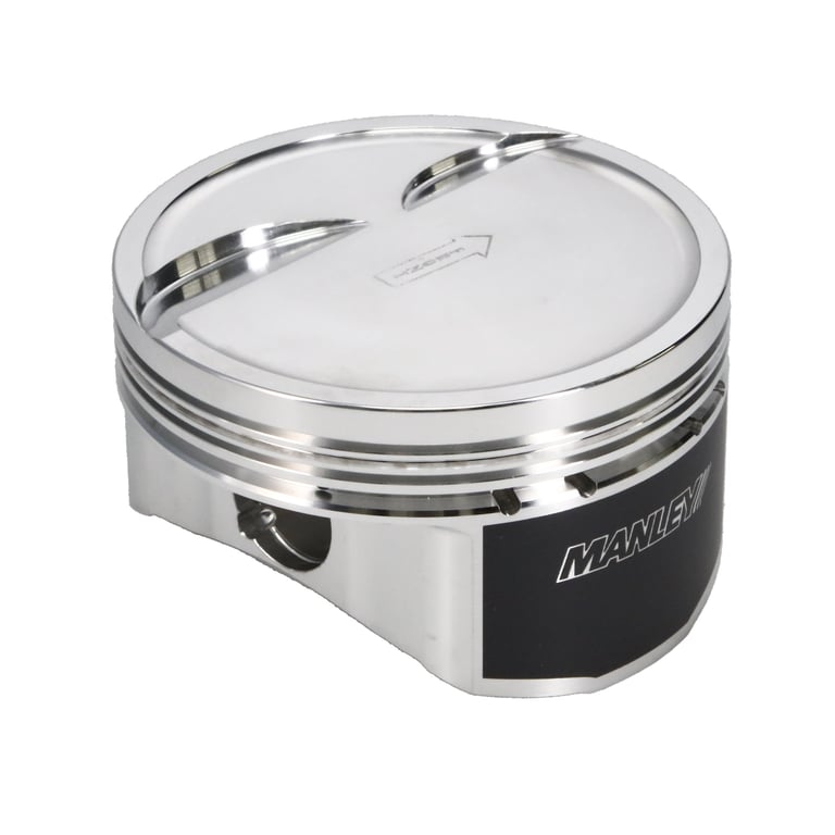 Manley Chevy LS Series 4.75in Bore -10cc Dish Platinum Series Dish Pistons Set - 596175CE-8