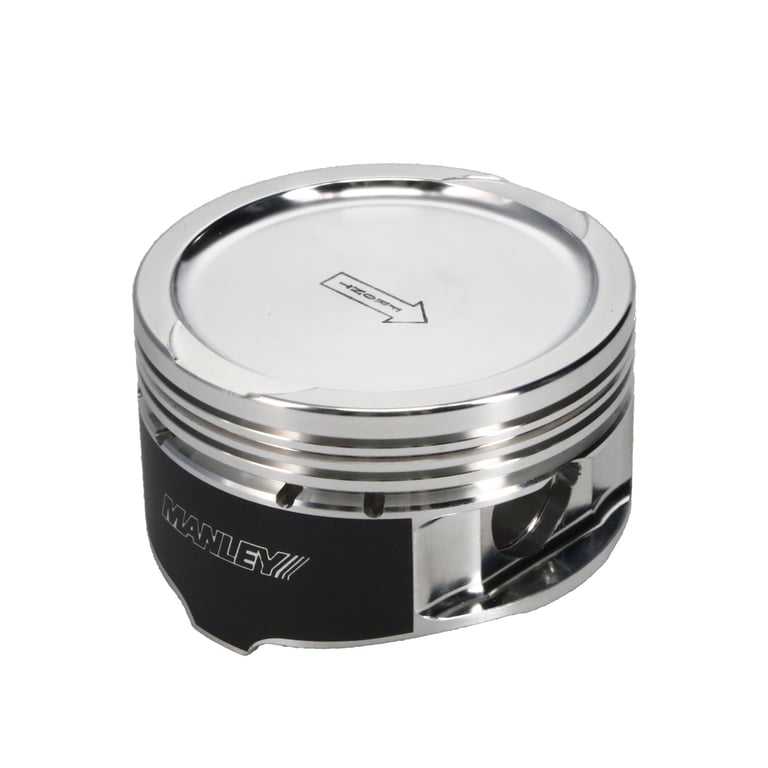 Manley Ford 4.6L Modular V8 Piston Set - 3.700in Bore 1.200in CH, -18.00 CC - 595570CE-8