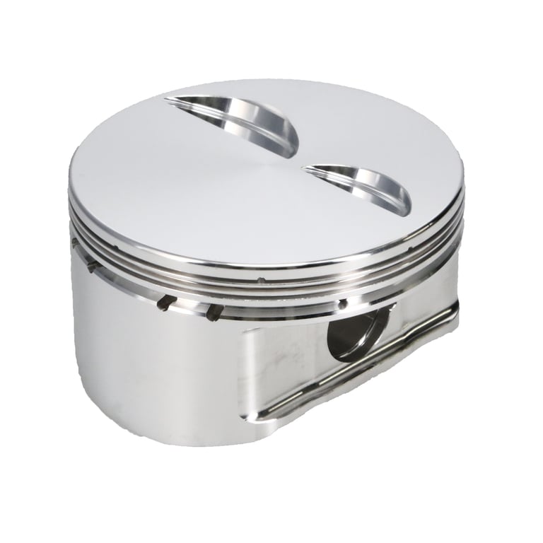 Manley Chevrolet Small Block Piston Set - 4.040in Bore 1.125in CH, -2.50 CC - 591240-8