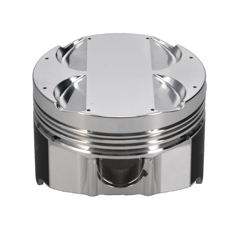 Manley Mitsubishi 4G63/4G63T EVO VIII/IX 85.5mm Bore 10.0:1 Comp Flat Top Pistons w/Rings (ED) - 606405CE-4
