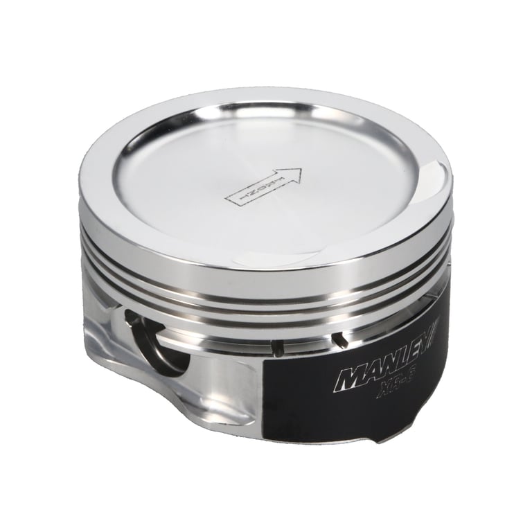 Manley Ford XR-6 Turbo 4.0L 3.91in Stroke 3.647in Bore 9:1 CR -10cc Dish Piston Set w/Rings - 628114C-6