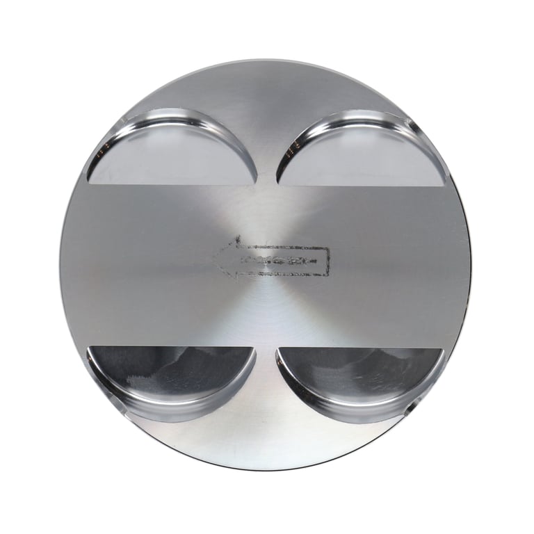 Manley 03-06 Evo 8/9 4G63T 87.0mm +2.0mm Over Bore 10.0/10.5:1 Flat Top Pistons w/ Rings - 606220C-4