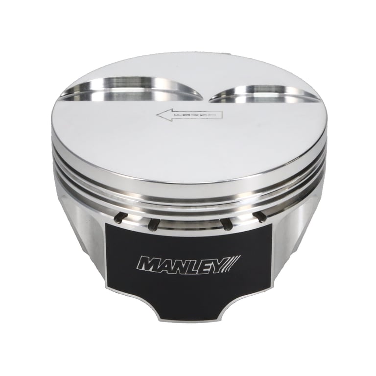 Manley Chevrolet LS Piston Set - 4.010in Bore 1.304in CH, -4.00 CC - 562510CE-8