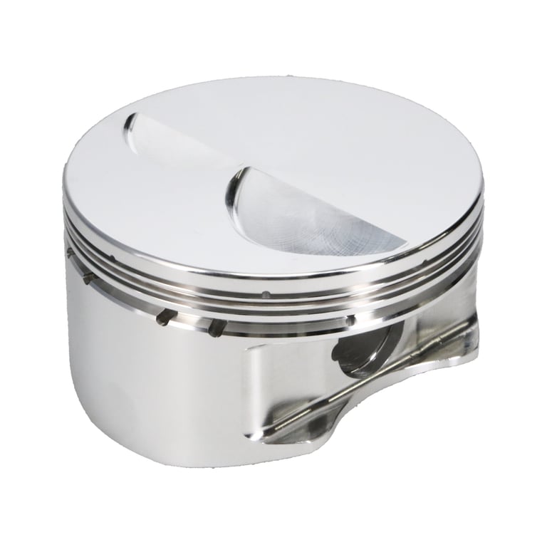 Manley Chevrolet Small Block Piston Set - 4.030in Bore 1.250in CH, -4.00 CC - 591630-8